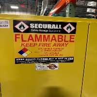 Securall 45 Gallon Portable Flammable Liquid Storage Cabinet image 0